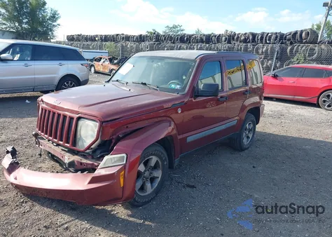 2008 Jeep Liberty Sport из США, поврежденный, VIN 1J8GN28K58W202092